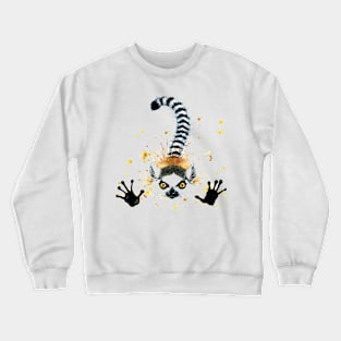 Watercolor Design Crewneck Sweatshirt